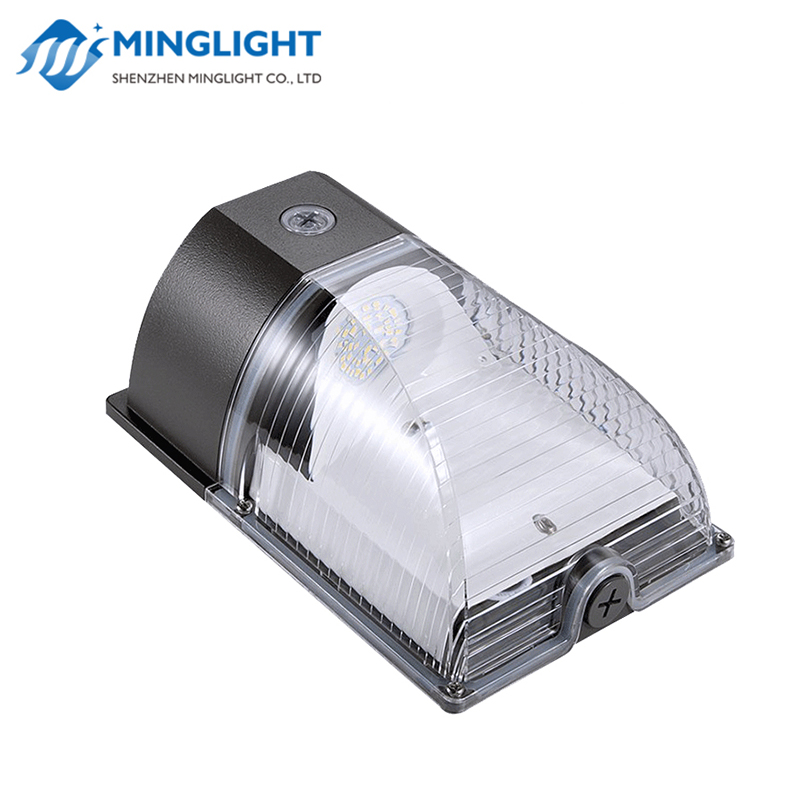 DLC ETL vermeld Dusk-to-Dawn mini LED wandpakket licht